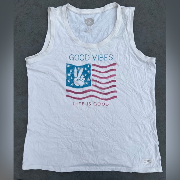 Life is good tank top - Picture 1 of 5